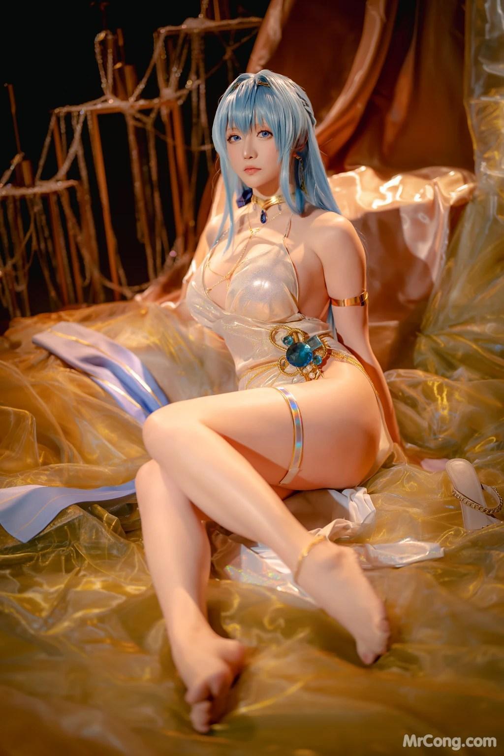 Coser@星之迟迟Hoshilily: Nikke-海伦 (77 photos )(19)