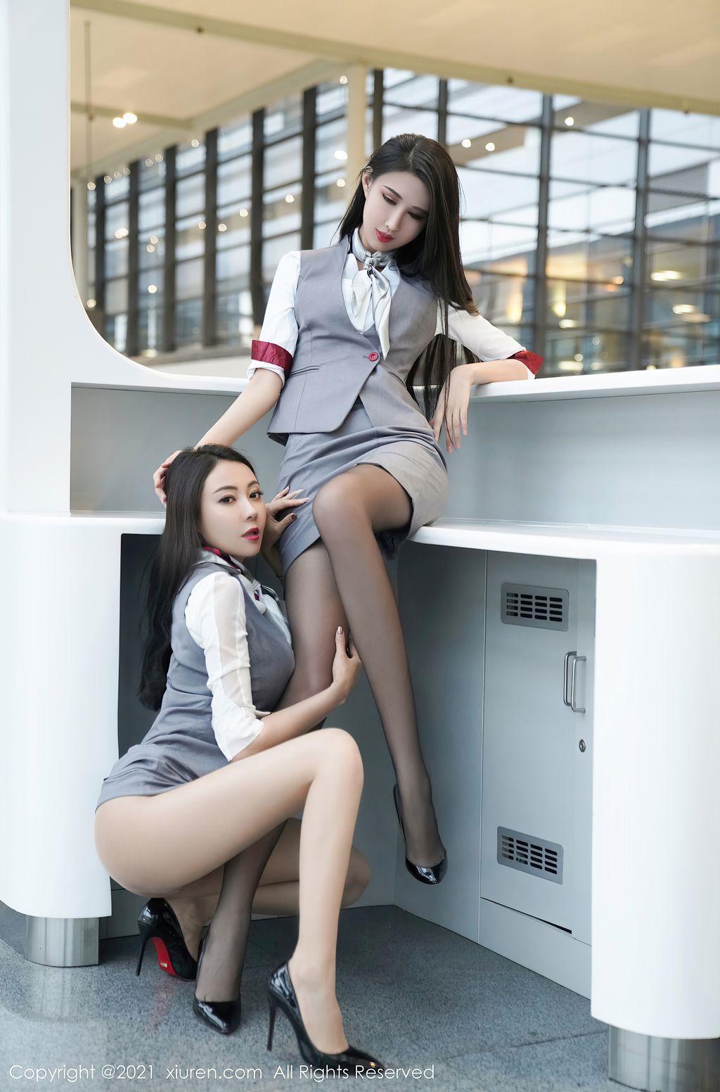 XIUREN No.3173: Victoria (果儿) & 葛征 净高184cm (49 photos)(41)