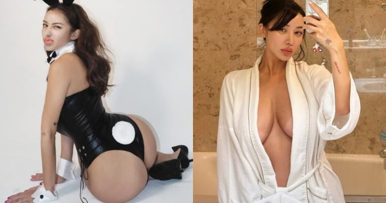 等等，日本怎么会出现这种身材？她靠前凸后翘的「欧美曲线」喷发肉欲感-小湿妹图(1)