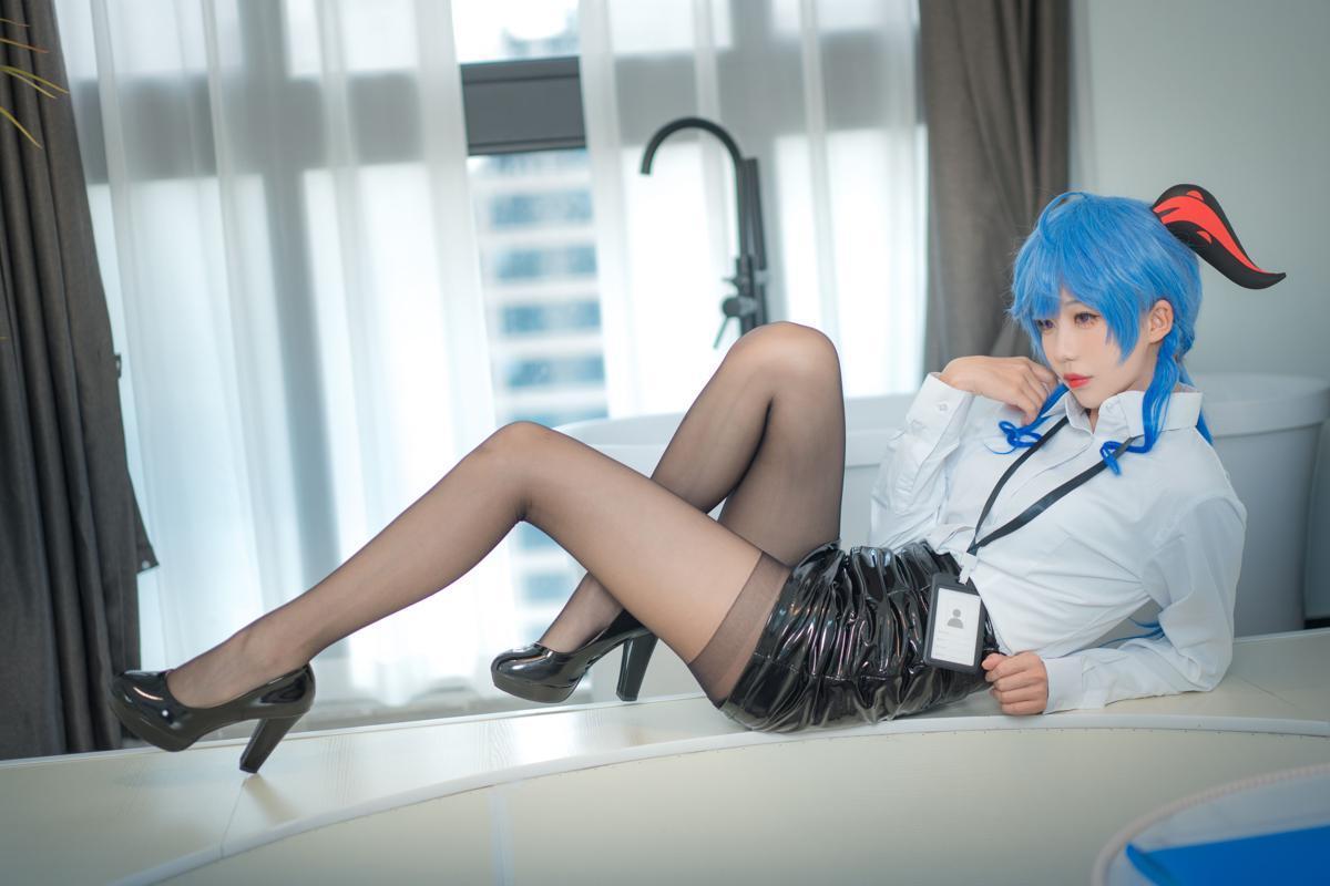 [Cosplay] 影子喵Ghost 甘雨OL(22)