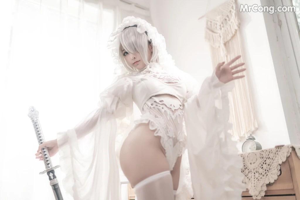 Coser@蠢沫沫 (chunmomo) Vol.098: 白花嫁 (20 photos)(15)