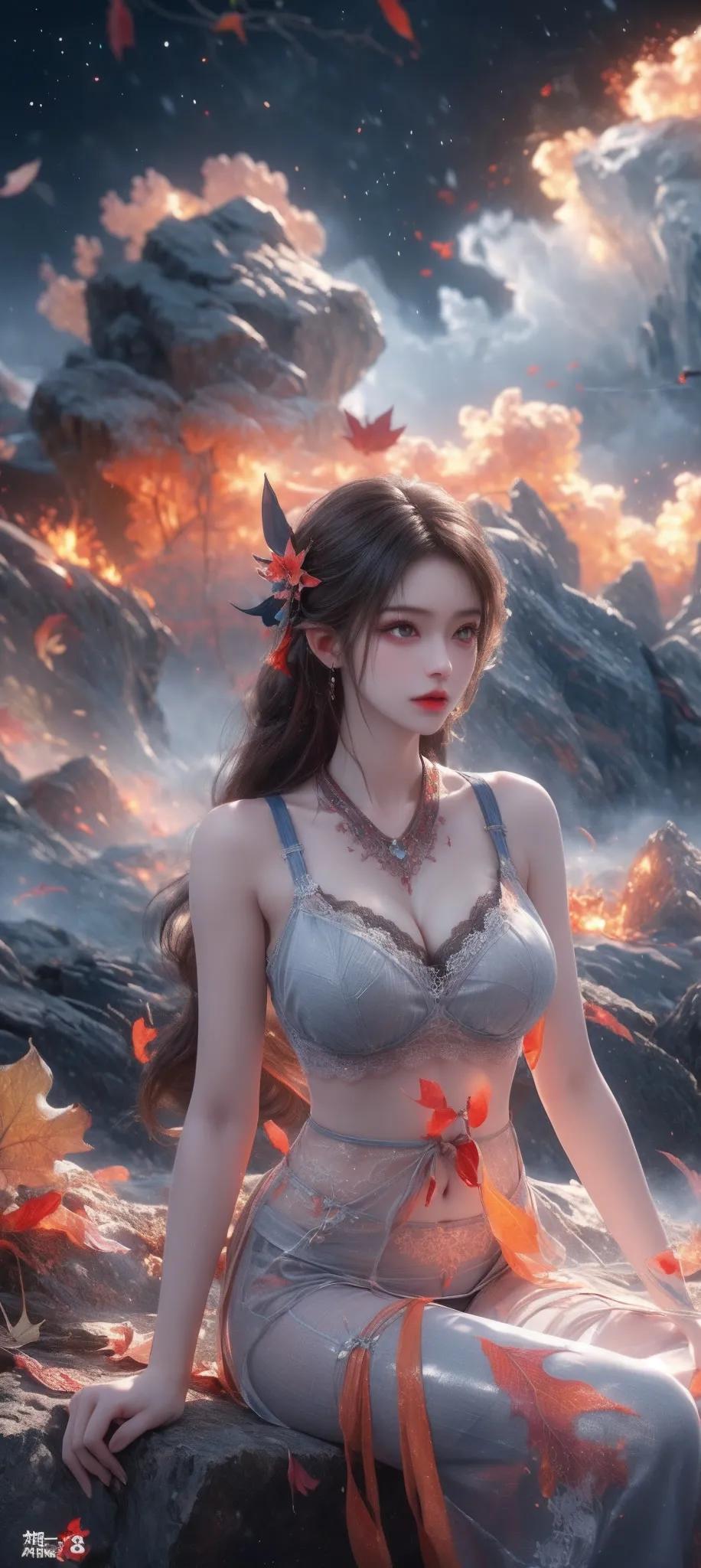 完 美 世 界 火灵儿 美眸 7(21)