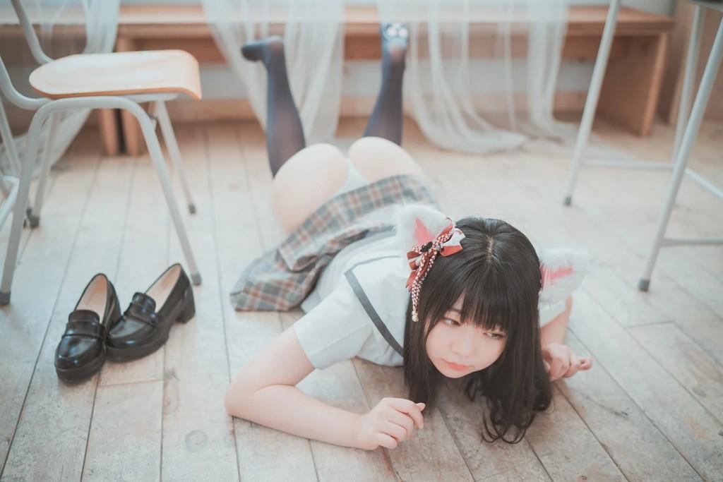 DJAWA Photo - Pian (피안화): "Cat girl does not take classes" (23 photos)(16)