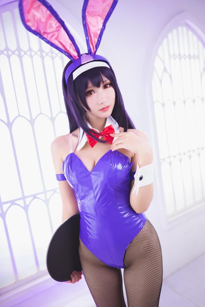 [Cosplay] 羽生三未 霞之丘诗羽兔女郎(31)