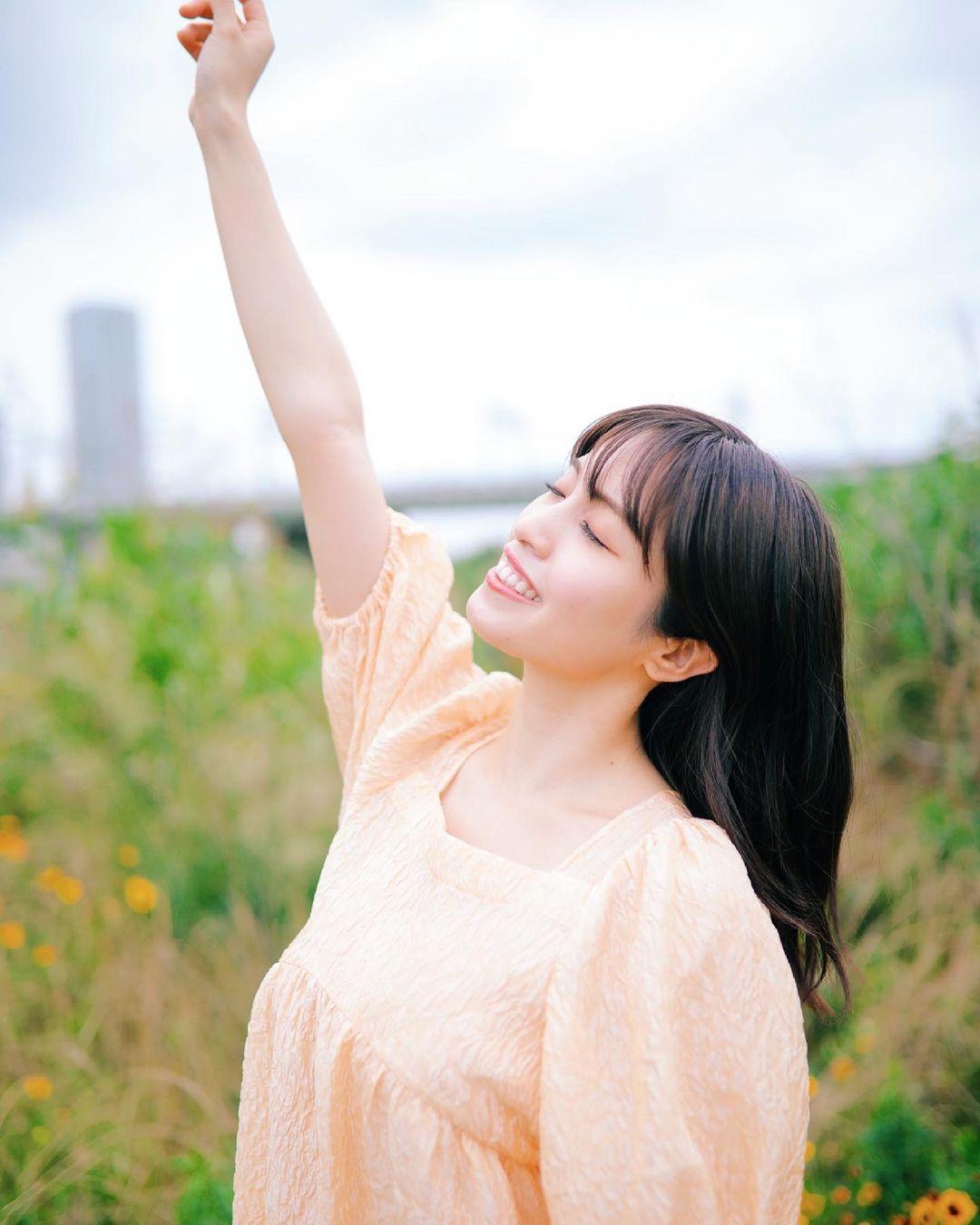 韩系巨乳小只马「村岛未悠」透视衬衫两颗白馒头若隐若现　露齿灿笑更是萌到一个犯规-小湿妹图(19)