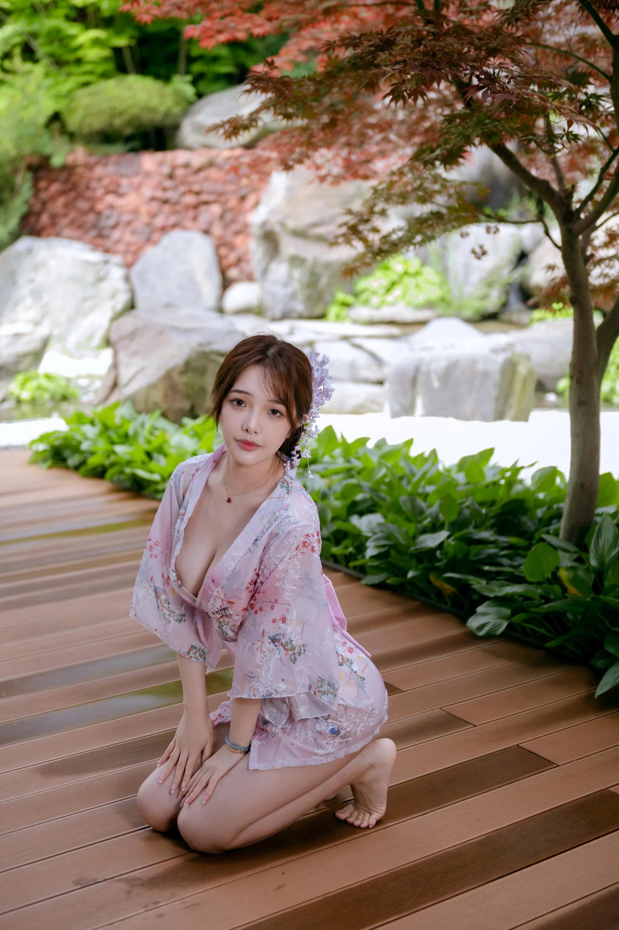 雯妹 - 和風庭院 (68P)(12)