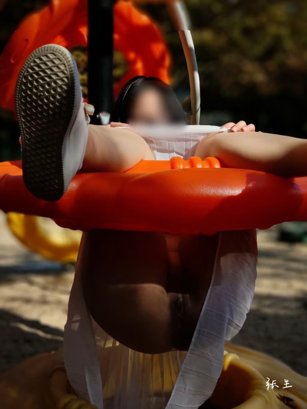 張生老婆逛公園夾跳蛋秀恩愛(123)