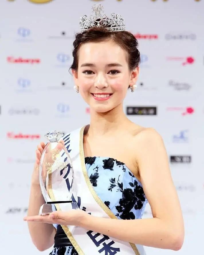 日本世界小姐参赛中！17岁混血正妹「世良マリカ」轮廓深邃精致，甜美白皙超young！-小湿妹图(5)