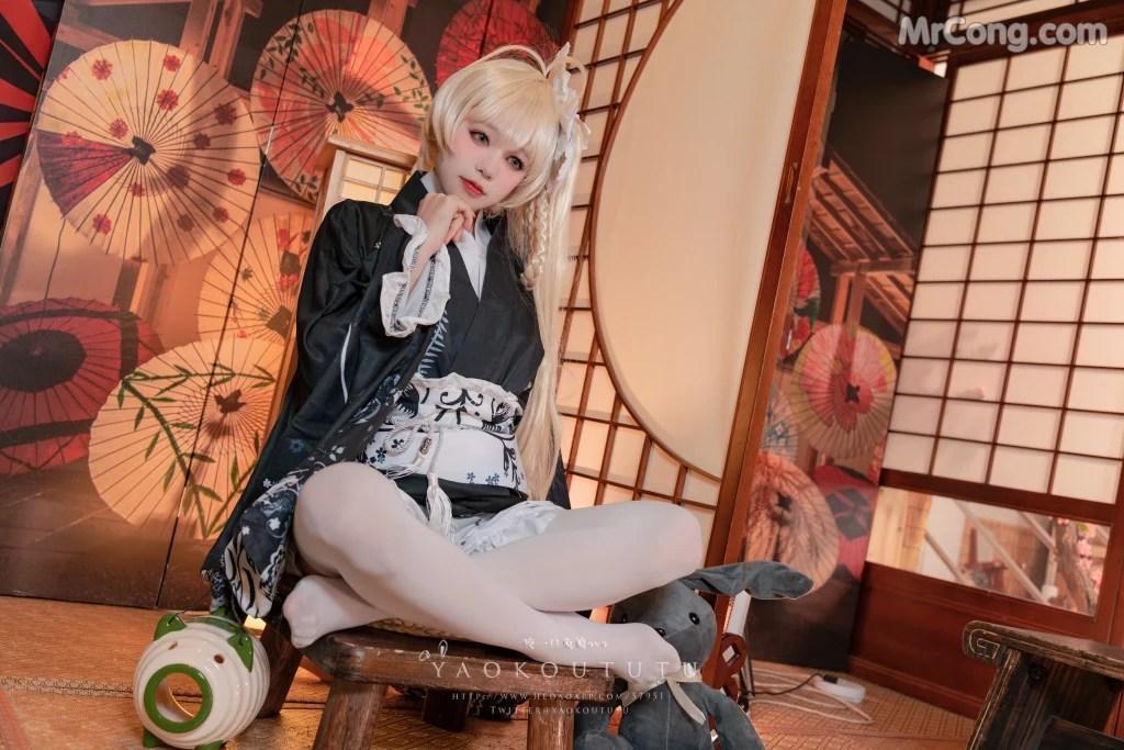 Coser@黏黏团子兔: 六月T3专属特典『穹妹浴衣』 (42 photos )(18)