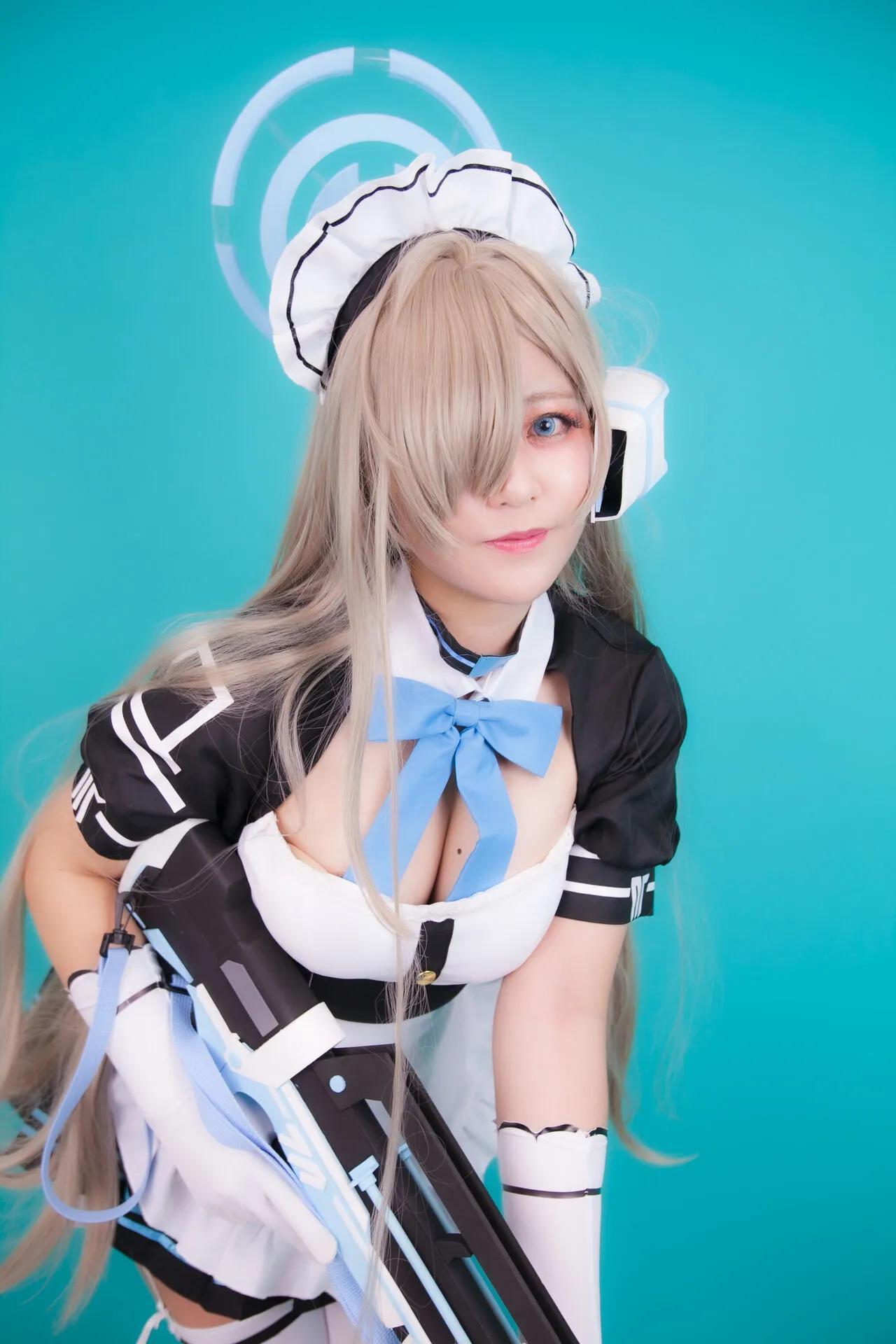 [Cutie Factory (Kanade)] Goshujin-sama Daisuki ♡ Asuna no Jitsuroku Memorial Lobby [Seijun Meido-hen] (Blue Archive)(24)