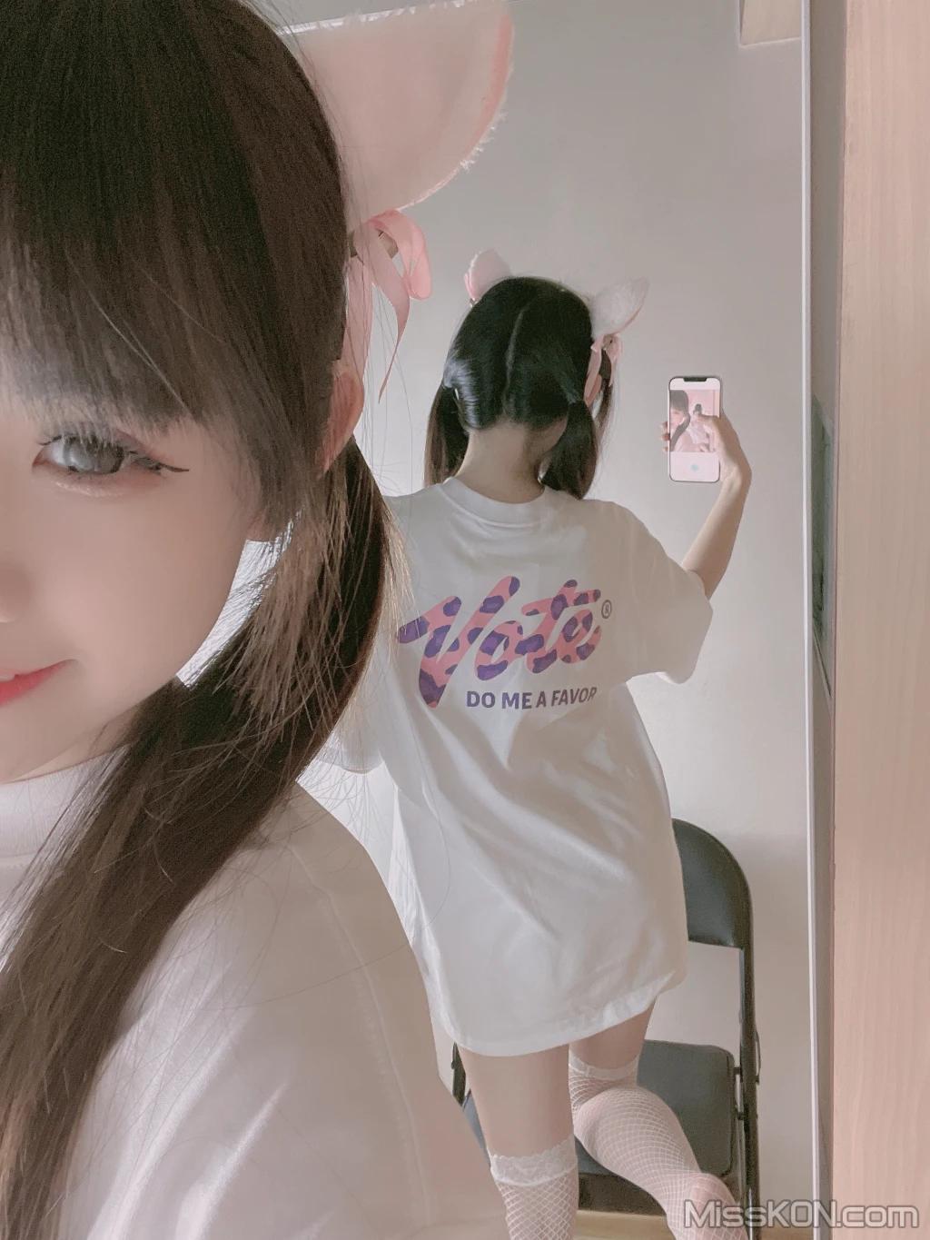 Coser@miko酱ww: mikoの白丝01 (241 photos)(18)