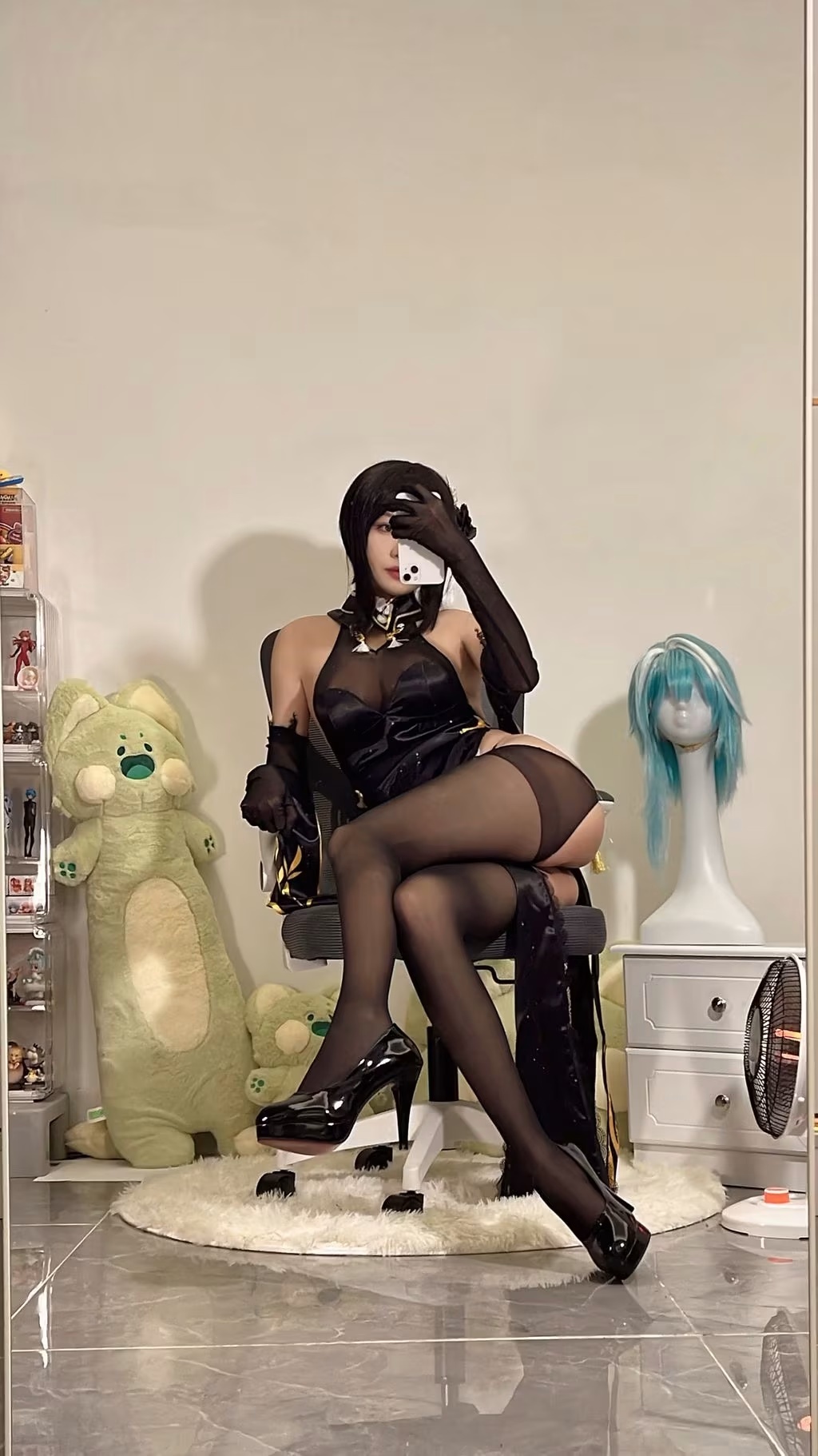 無影喵喵Ghost：鎮海黑旗袍(22)