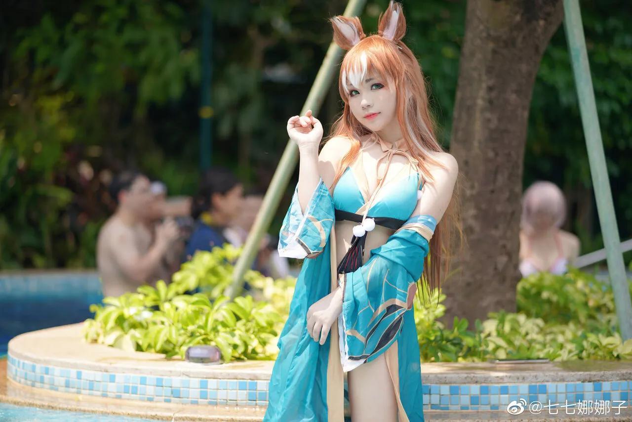 [七七娜娜子] 希娜吧 ​​​Swimsuit Ver.(10)