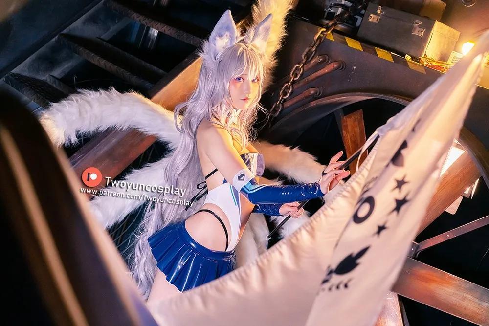Twoyun cosplay - AzurLane - Shinano Moonlit Chrome(4)