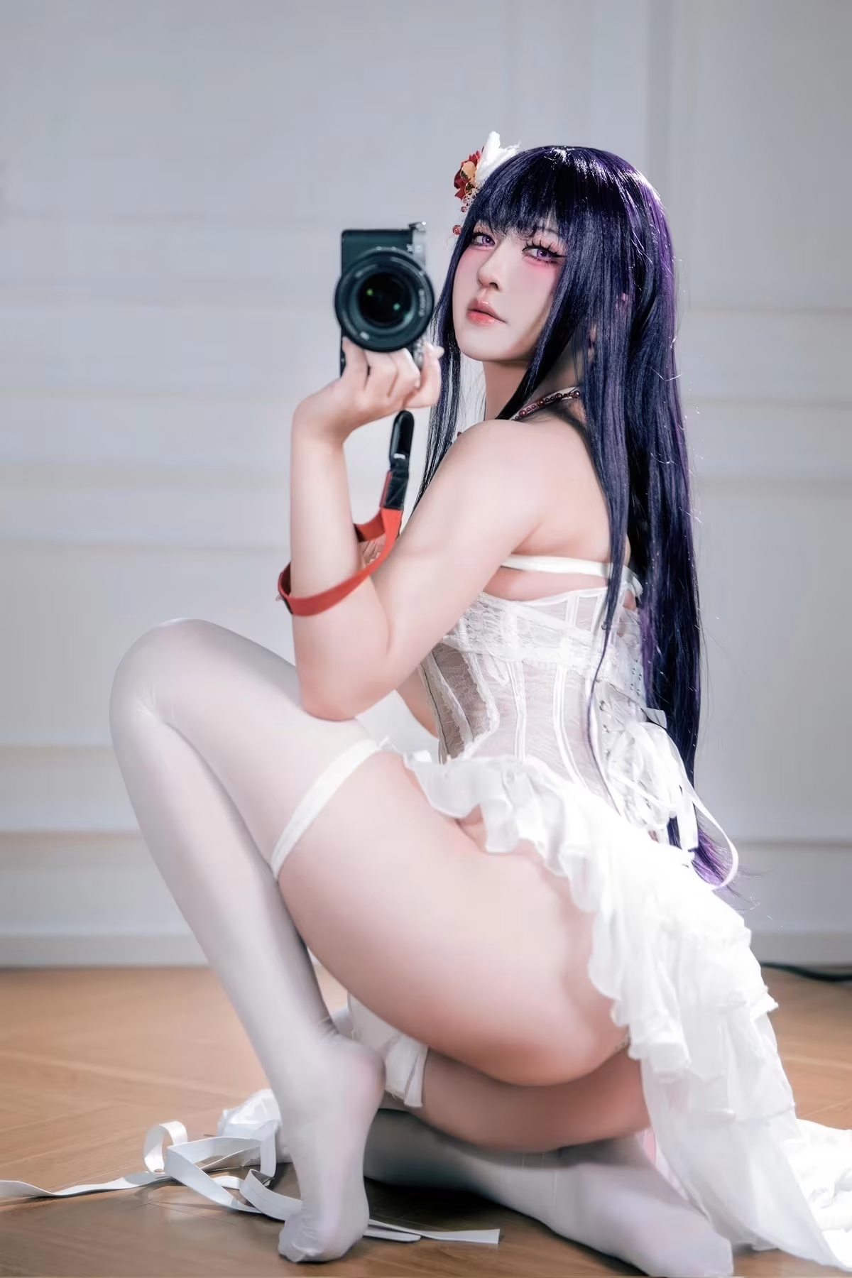 Cosplay 半半子Banbanko – Nikke勝利女神 米哈拉 羈絆鎖鏈(54)