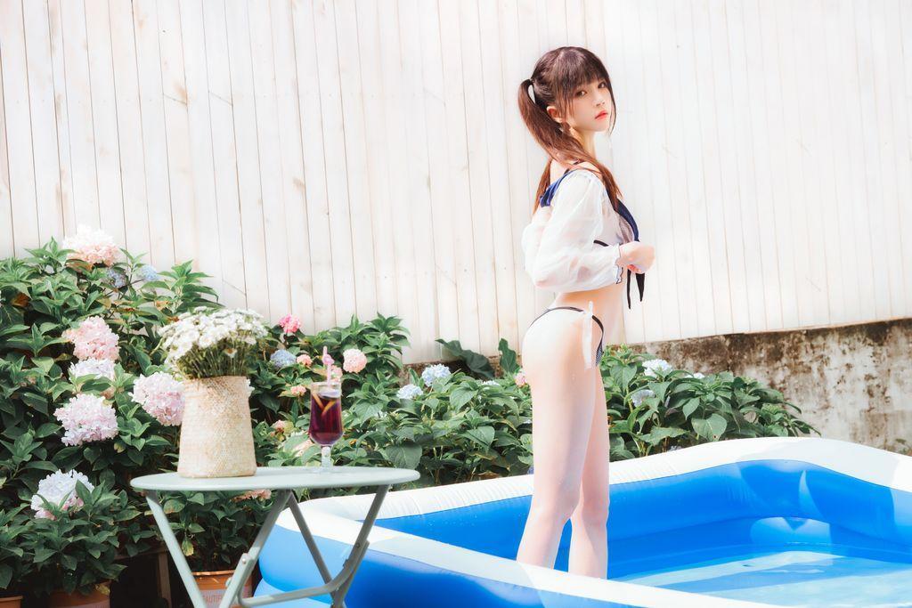 Coser @ 桜 桃 喵 Vol.054: 无尽 夏 (58 photos)(15)