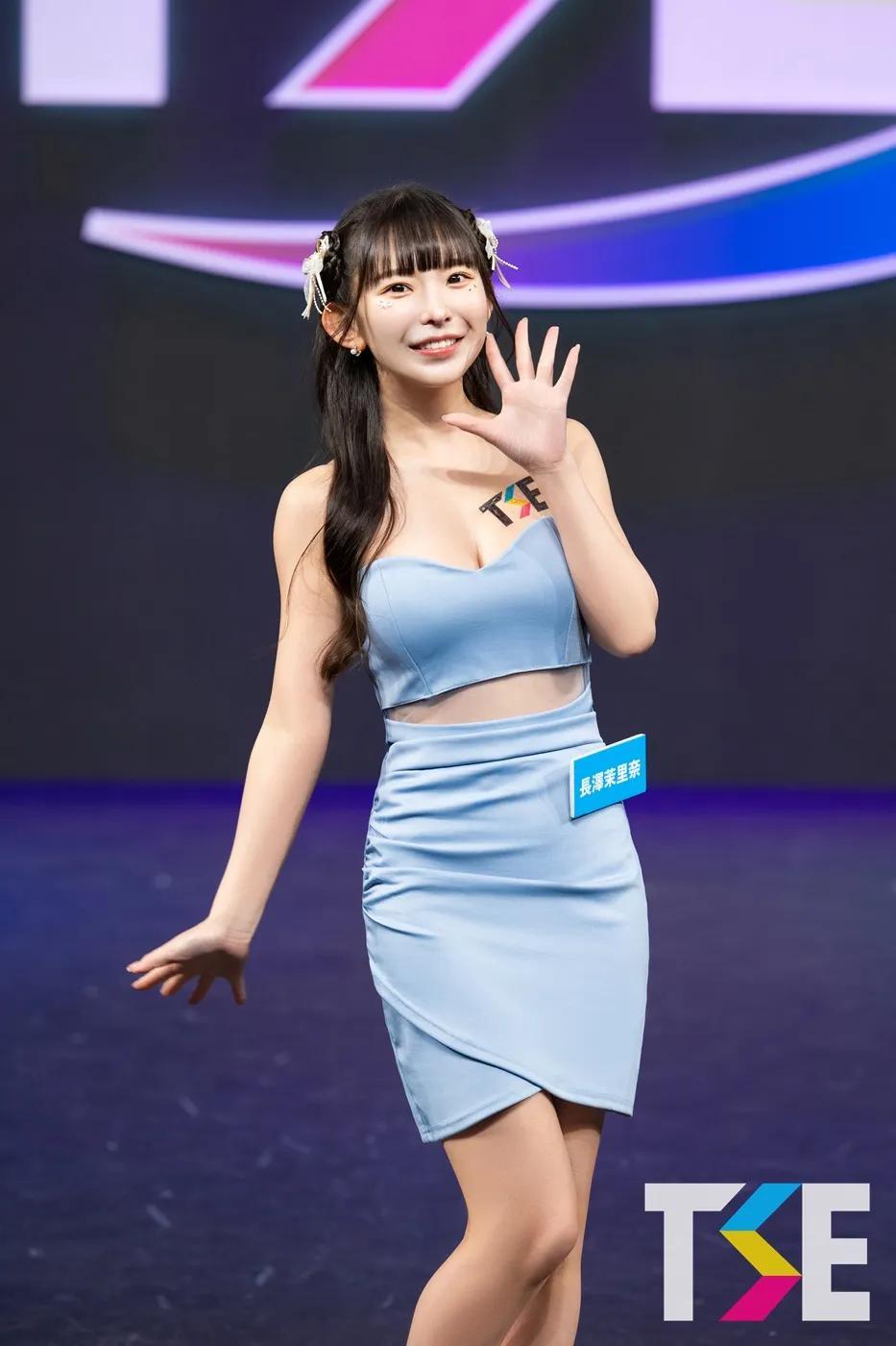 颜值高曲线又佳！「TSE可爱美乳女星」与你超甜互动！(7)