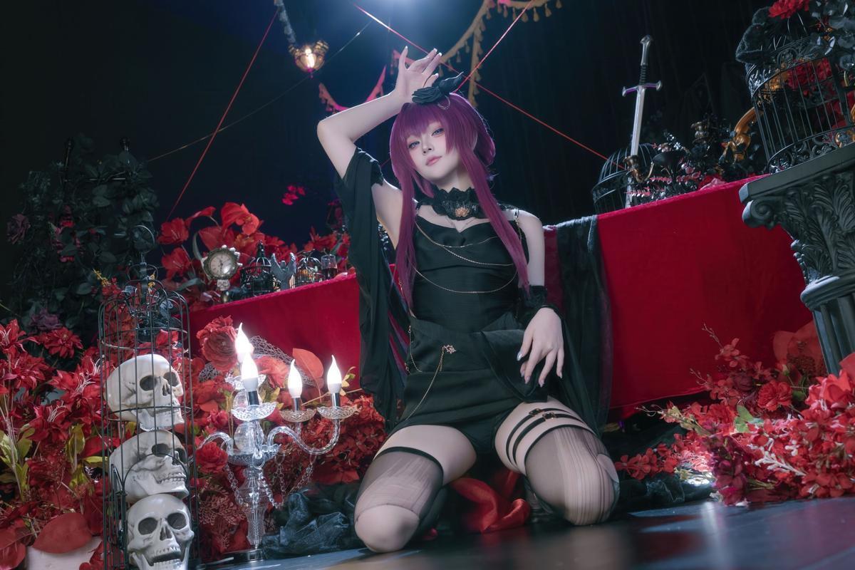 [Cosplay] 屿鱼 崩坏：星穹铁道 卡芙卡 缚月之夜(47)