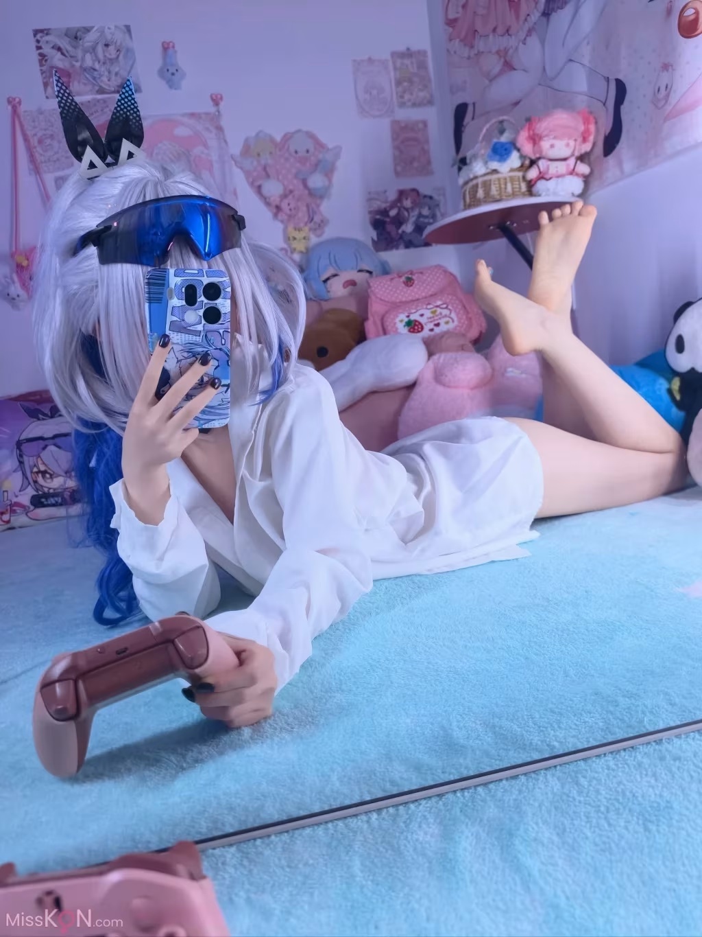 染三ran3制服 ero 崩壞星穹鐵道 銀狼 襯衫(32)