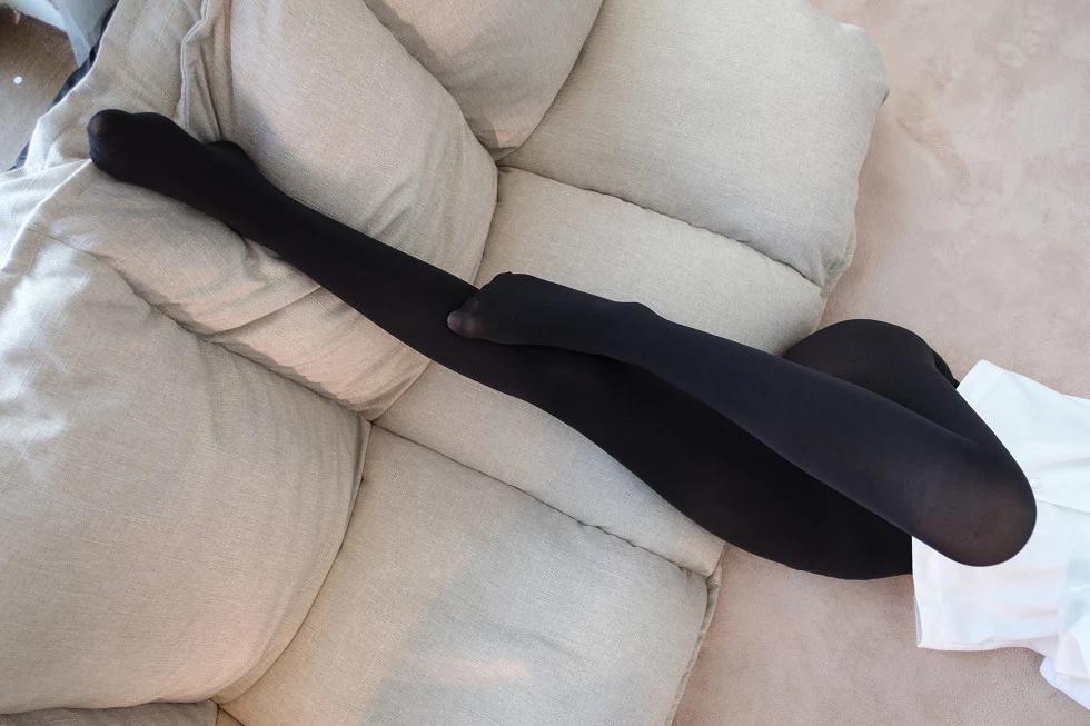 [愛花寫真]ALPHA005_白襯衣短裙妹子居家性感黑絲褲襪透視秀內褲誘惑寫真135P(49)