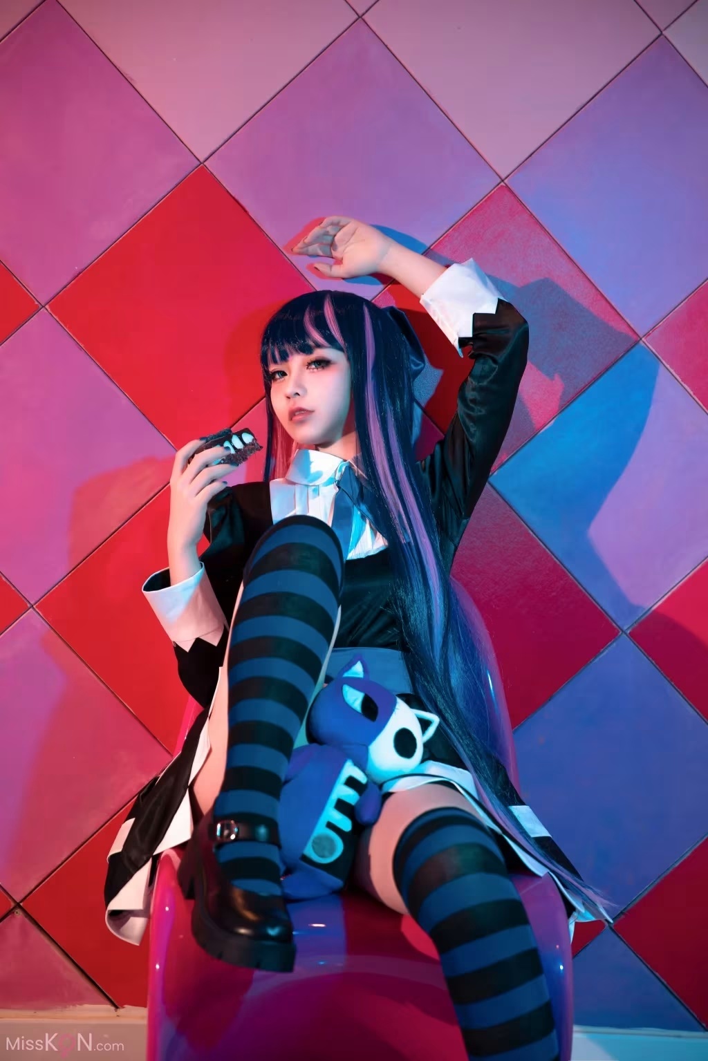 Coser@G44不會受傷：弔帶襪天使史朵巾(12)