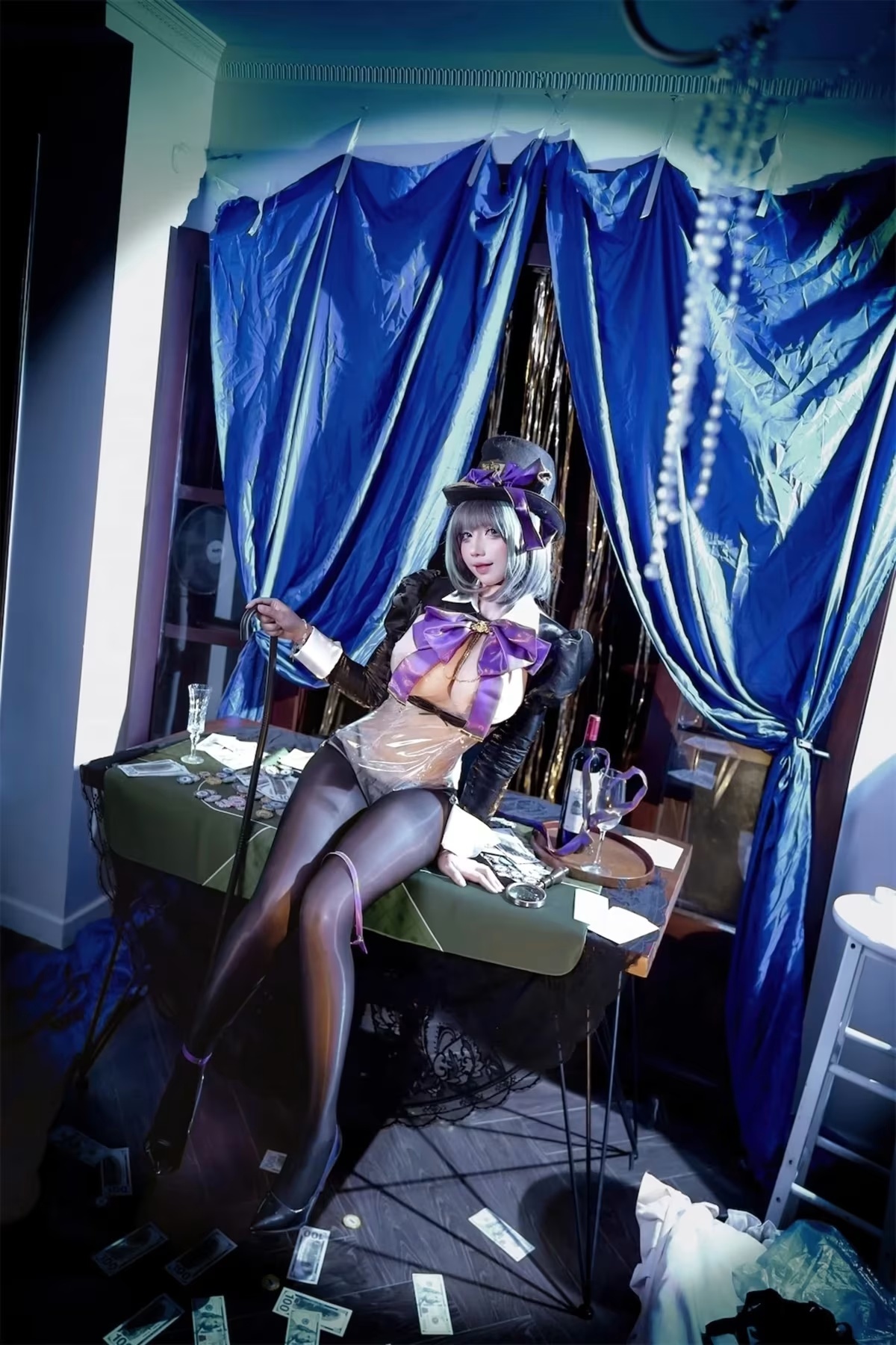 Cosplay 九曲Jean – 柴郡絢爛夜夢(2)