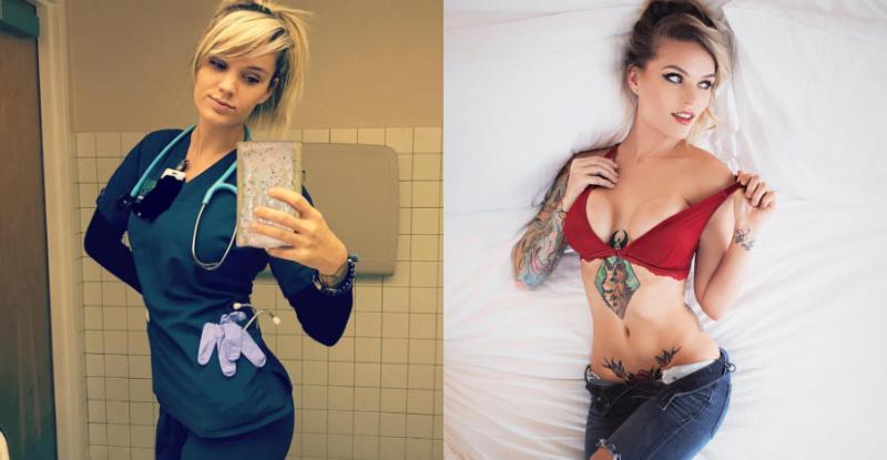 病患福利！「正妹护理师」私下超豪放　脱制服「撩欲火」该上演SOD啦-小湿妹图(1)