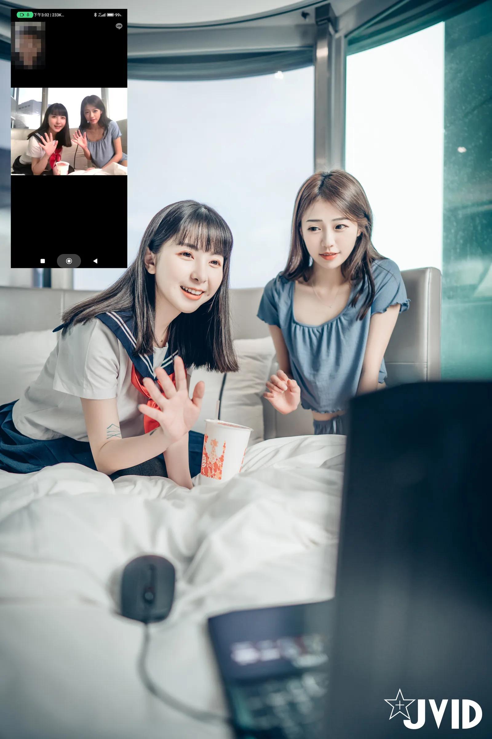 被爸爸的坏朋友欺负了！清纯正妹「妍妍angel」寄人篱下却被照顾到床上去！(17)