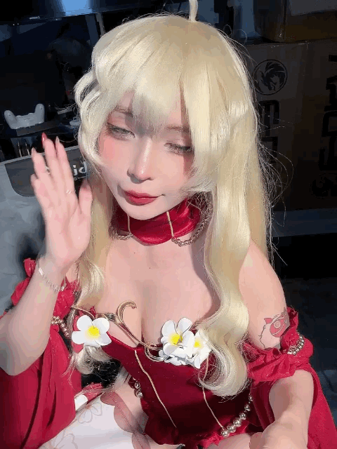 Coser@UmekoJ: Red Riding Hood (126 photos )(116)