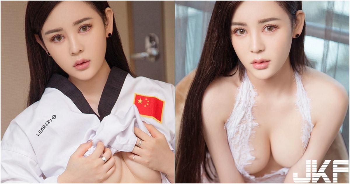 柔道国手也沦陷！白皙正妹秀出「浑圆大奶」一个打十个！-小湿妹图(1)