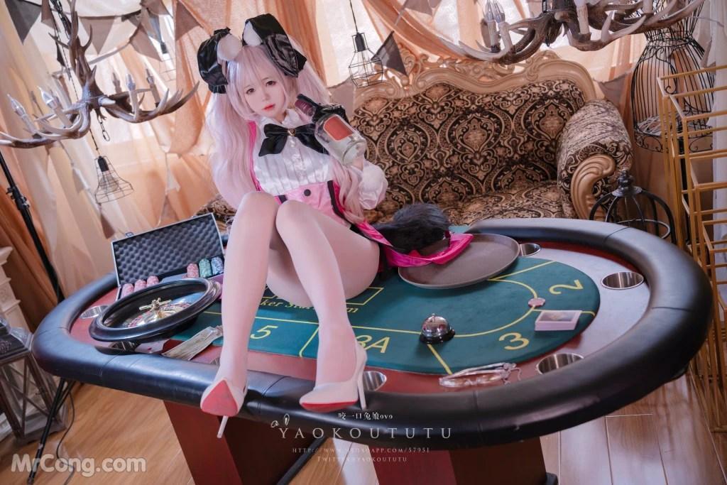 Coser@黏黏团子兔: 六月订阅『高扬斯卡娅兔女郎』小剧场 (54 photos )(51)