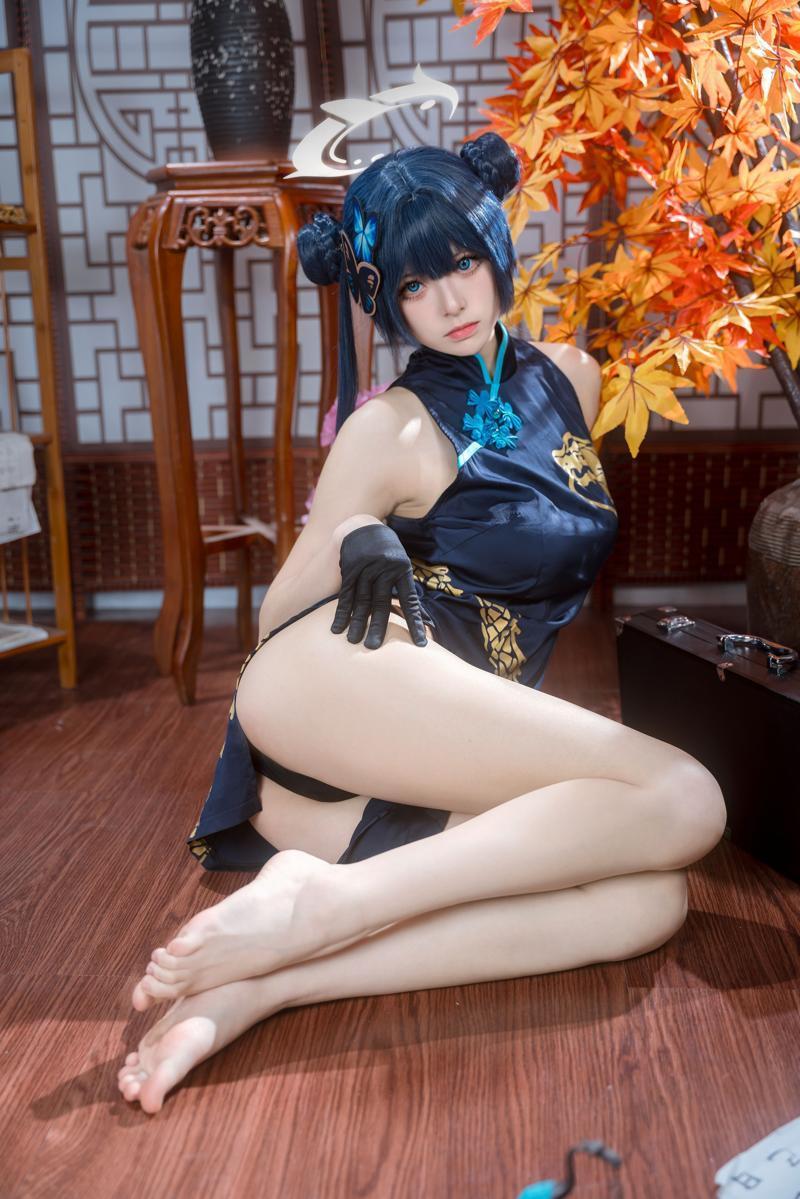 [Cosplay] 九柒喵 碧蓝档案 妃咲(26)
