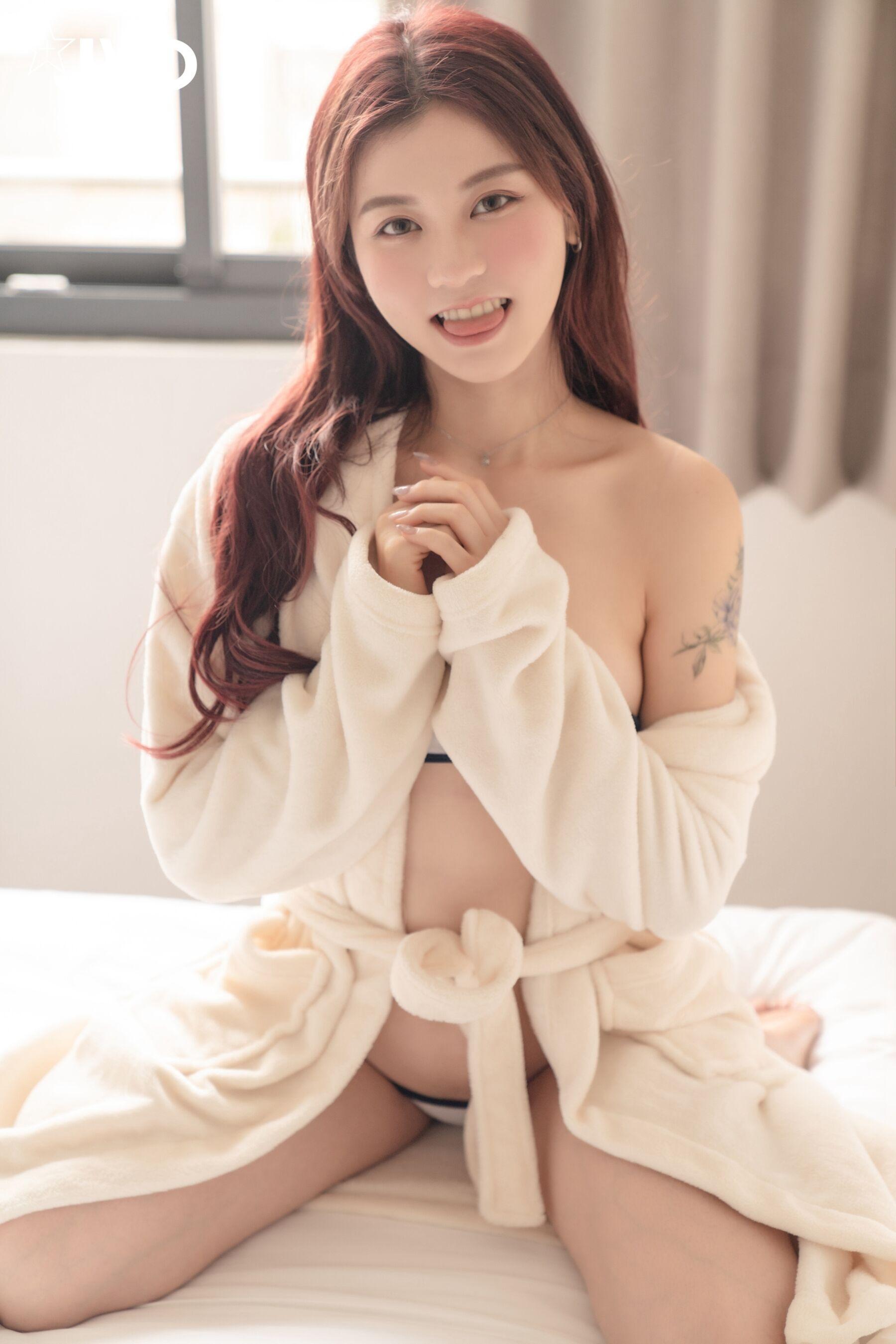 JVID 带学妹来一日温泉之旅(16)