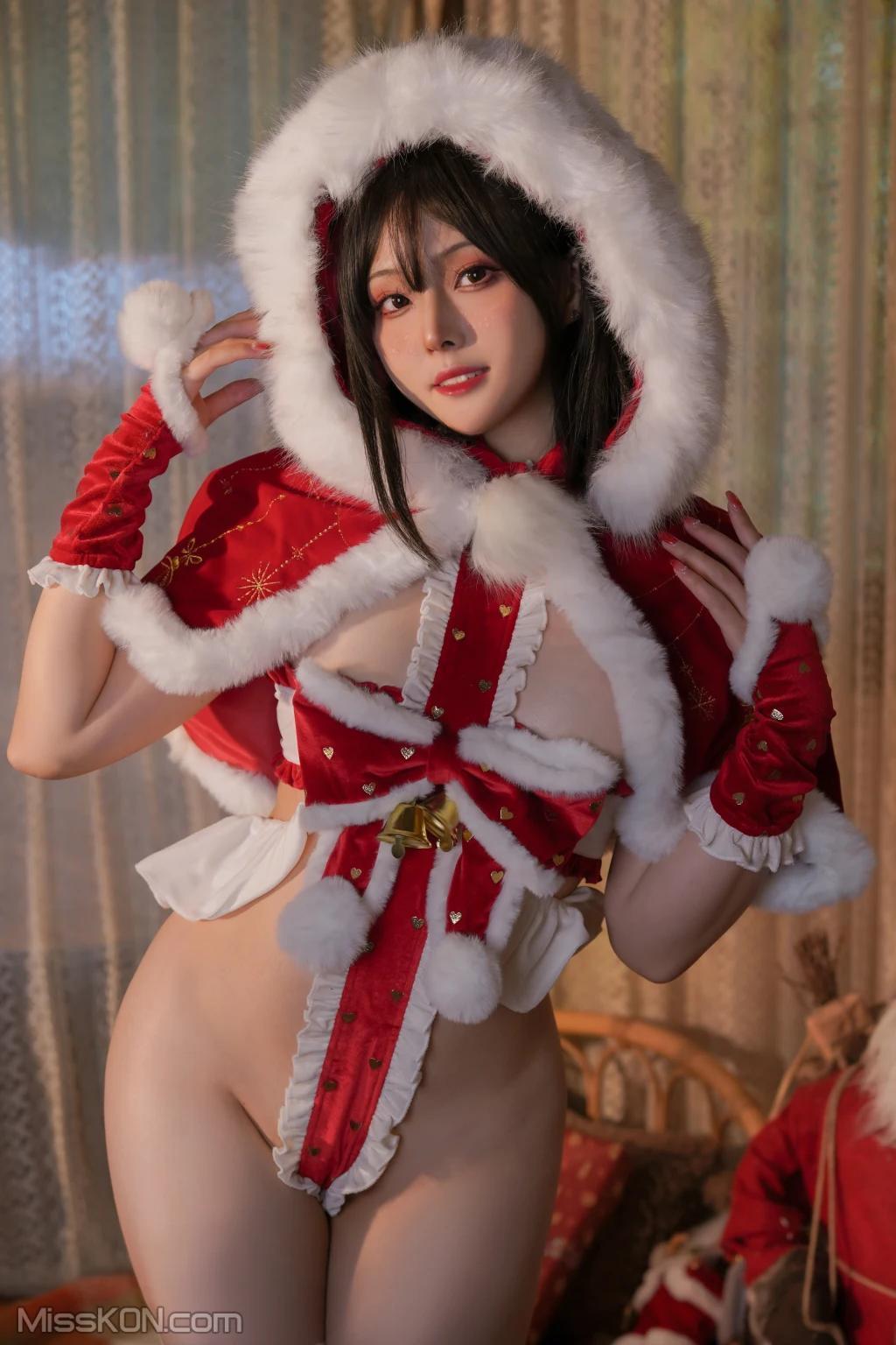 Coser@Natsuko夏夏子: 圣诞雪精灵 (48 photos )(28)