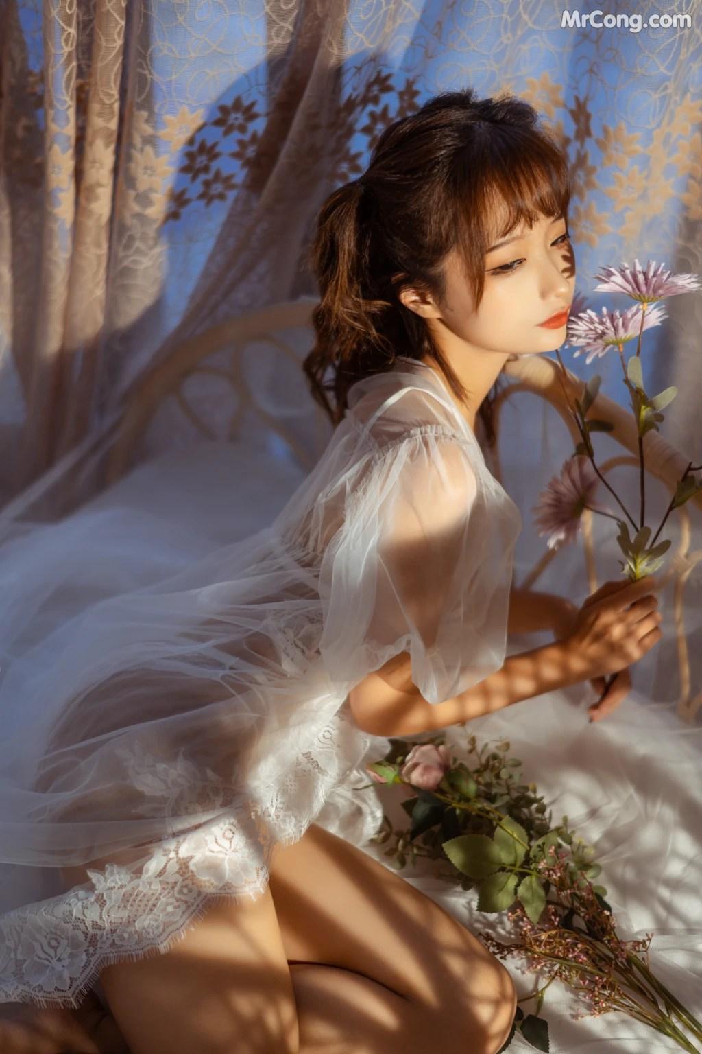 Coser@蠢沫沫 (chunmomo) Vol.111: 轻纱 (31 photos)(30)