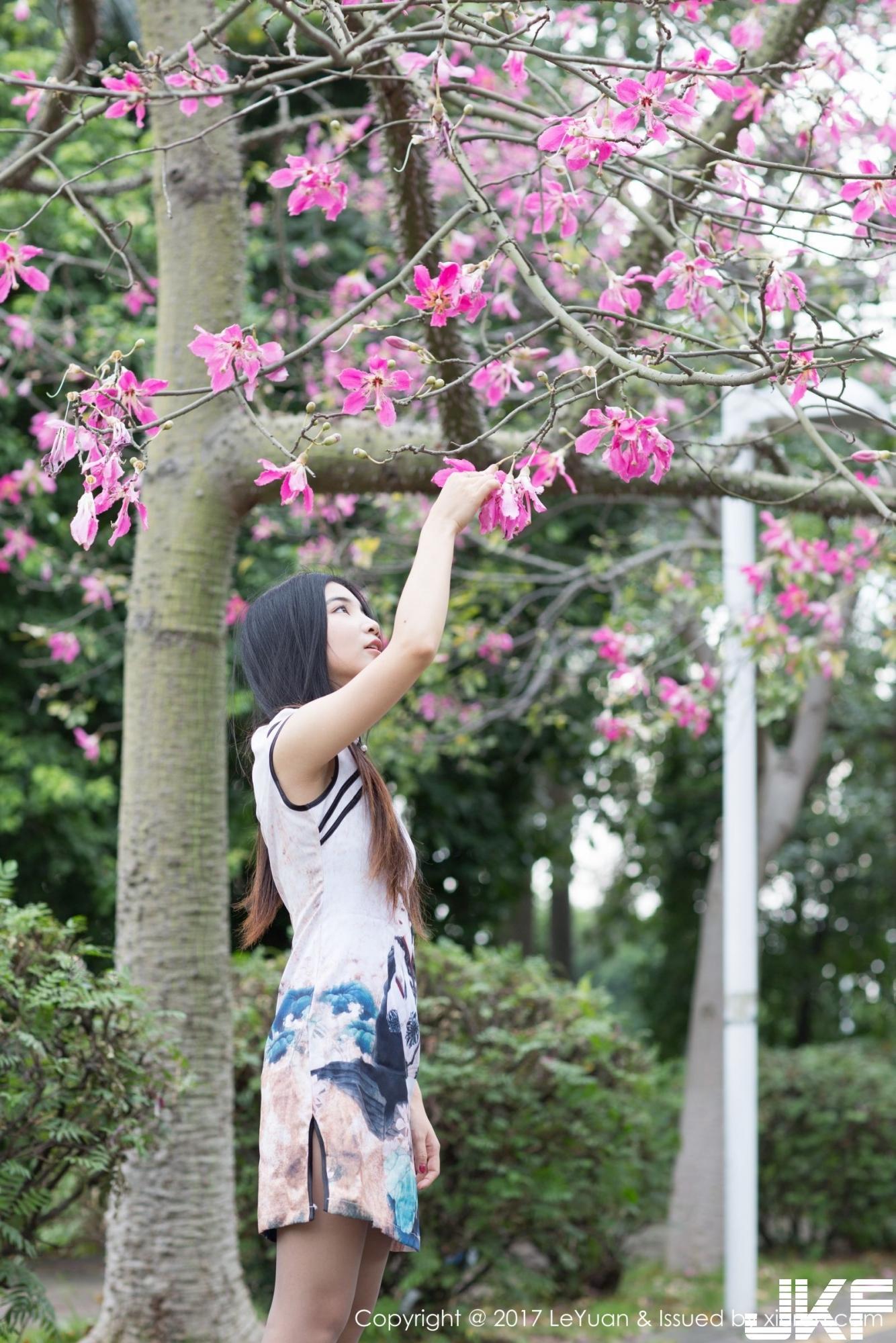 【LeYuan星乐园】 Vol.039 Winki丝女郎 性感写真(3)