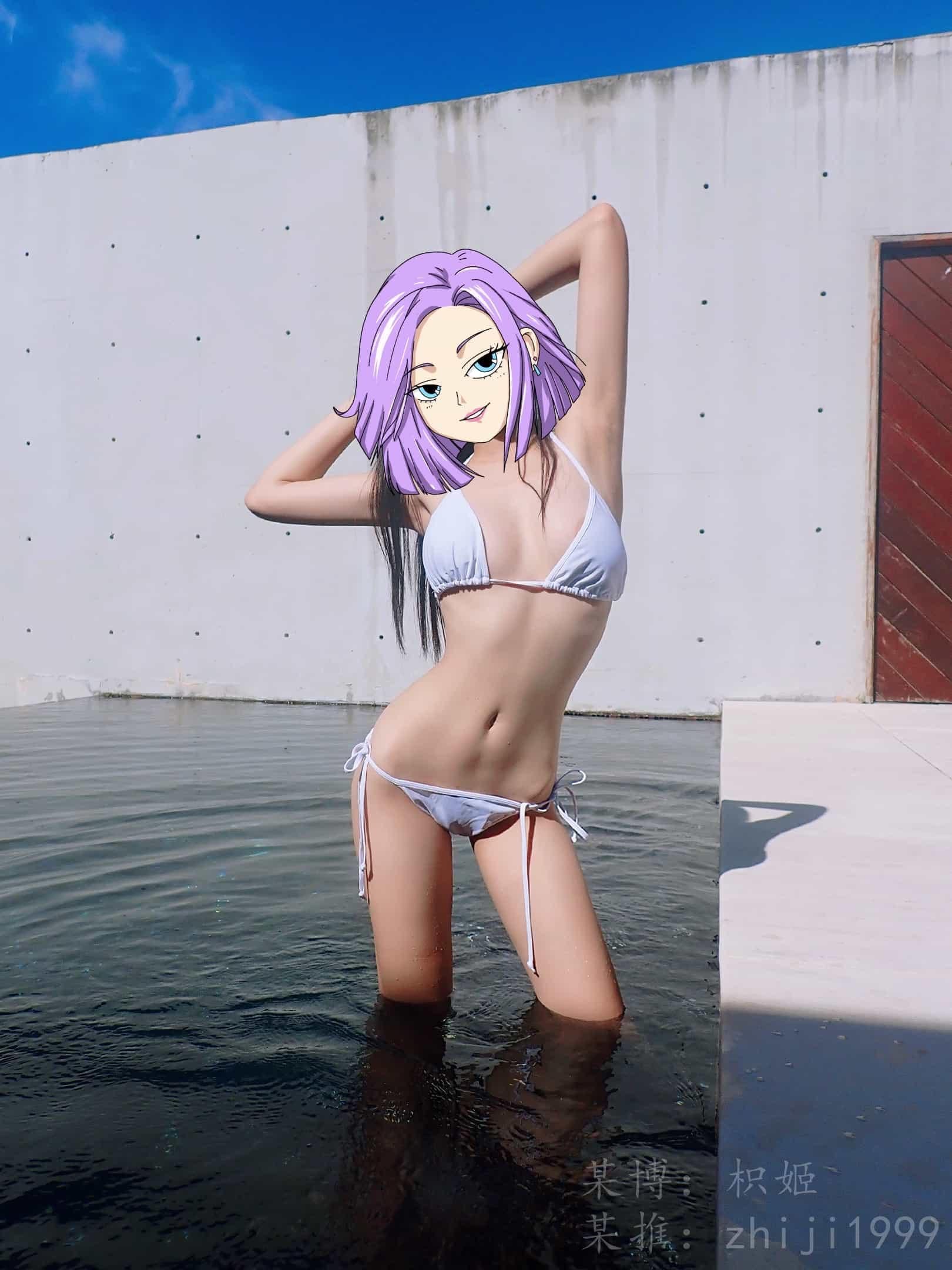 枳姬 - 水下比基尼精灵  76P(76)