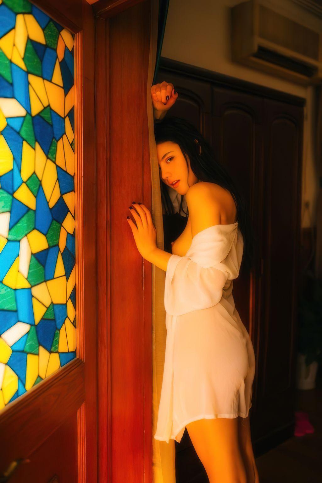 Jiu Shi A Zhu A (就是阿朱啊) - Premium Photo Set Collection No.009 (43 photos )(43)