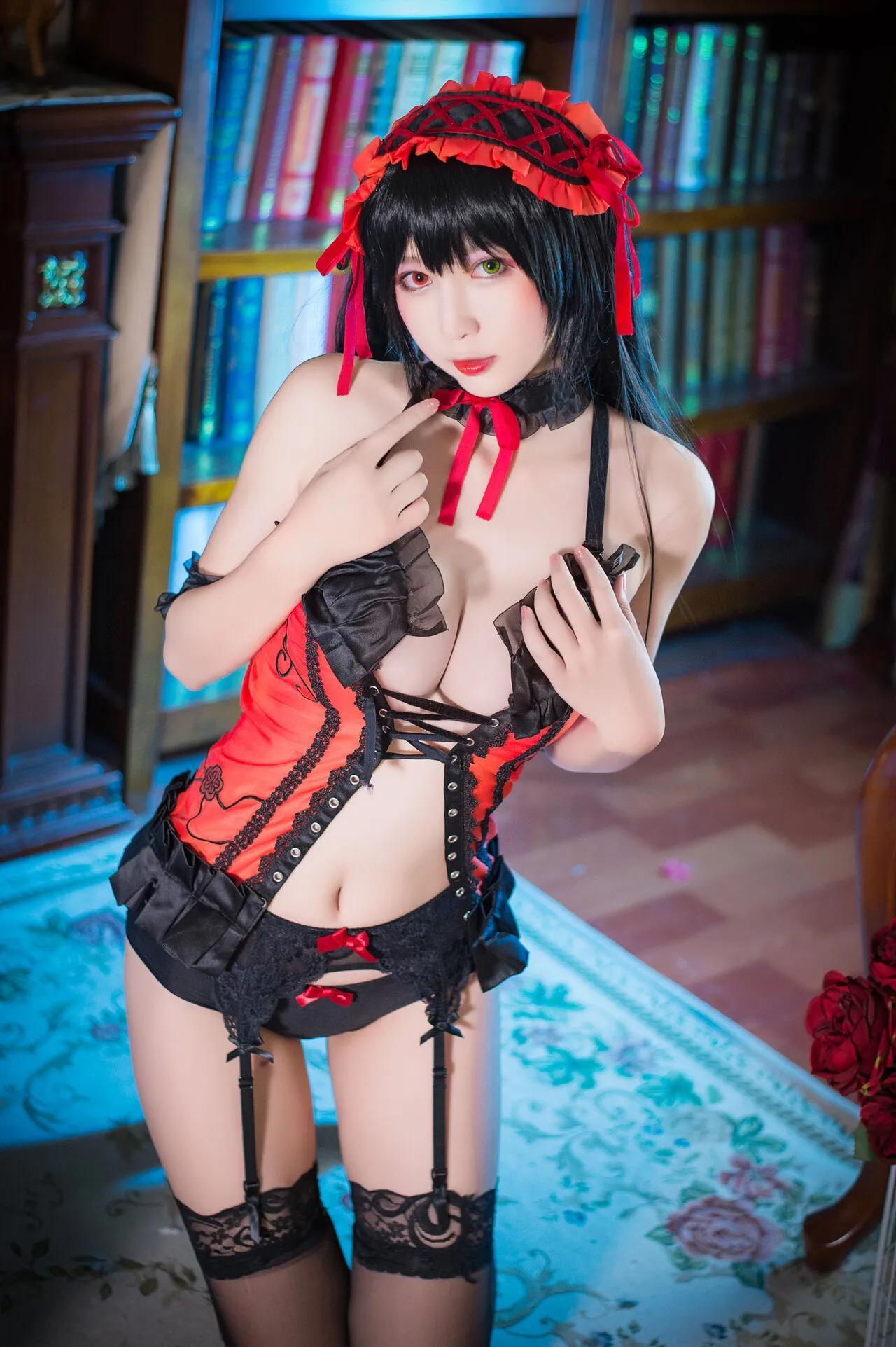 [黑米粥(小酥酱)] Tokisaki Kurumi Underwear(32)