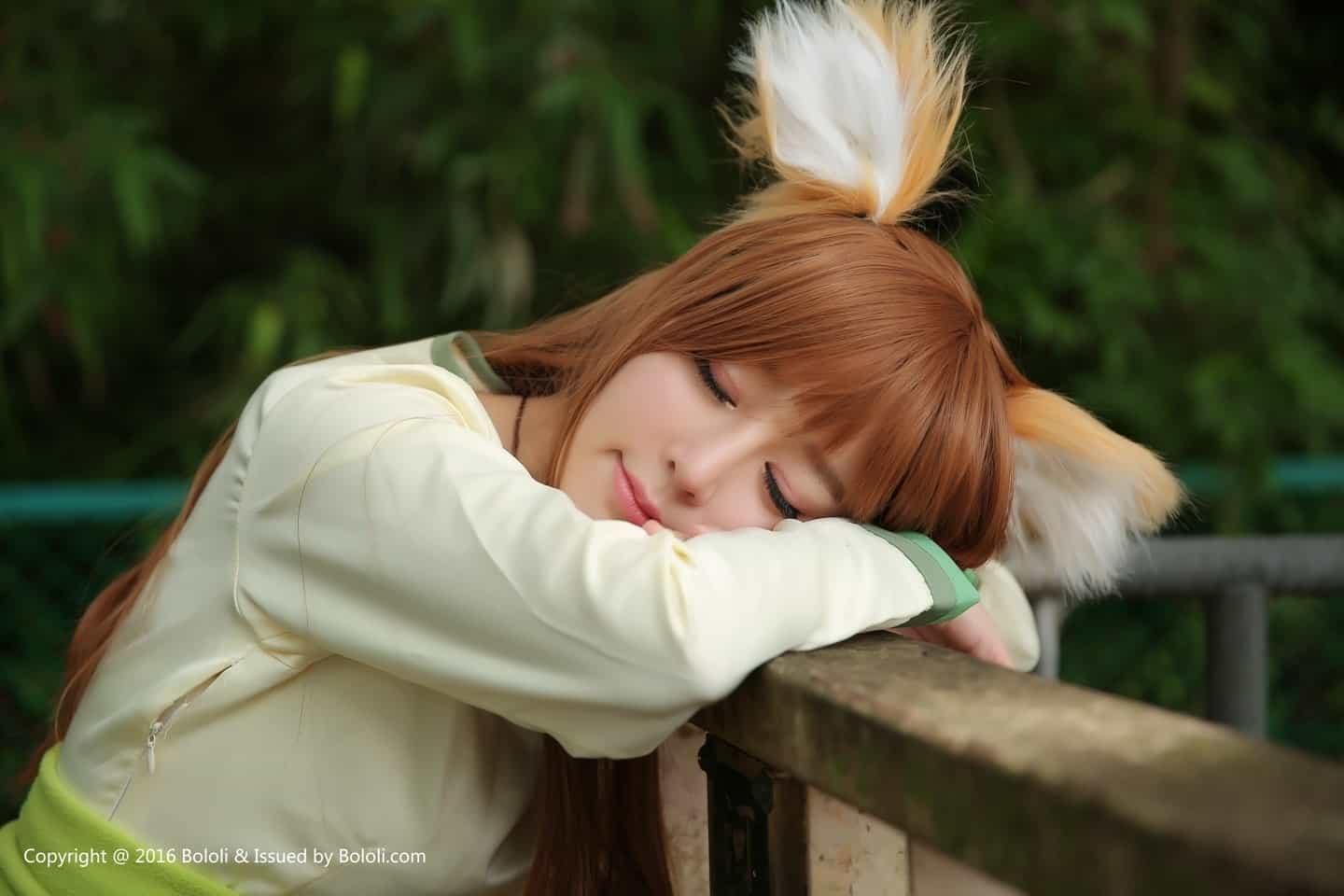 Holo Cosplay : Fox Girl(21)