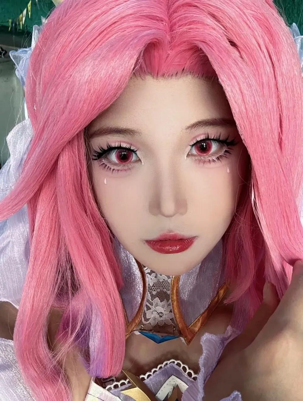 lol seraphine-xayah cosplay(8)