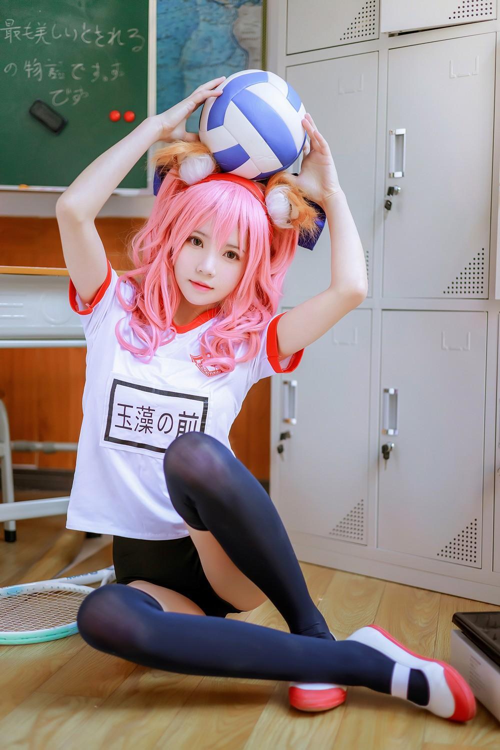 (Cosplay) Cherry Neko - Tamamo School(11)