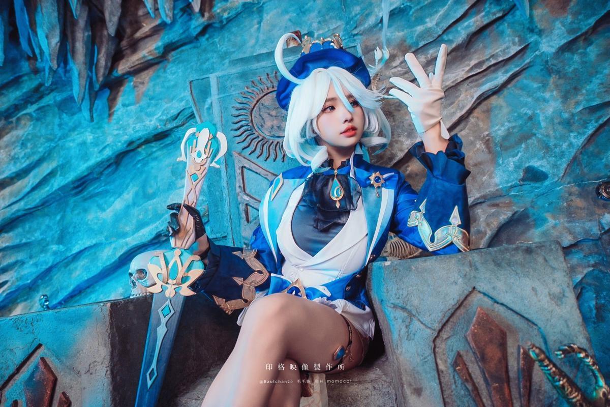 [Cosplay] Momo 慕慕 – Frinna, Goddess Of Justice 芙宁娜 正义之神(30)