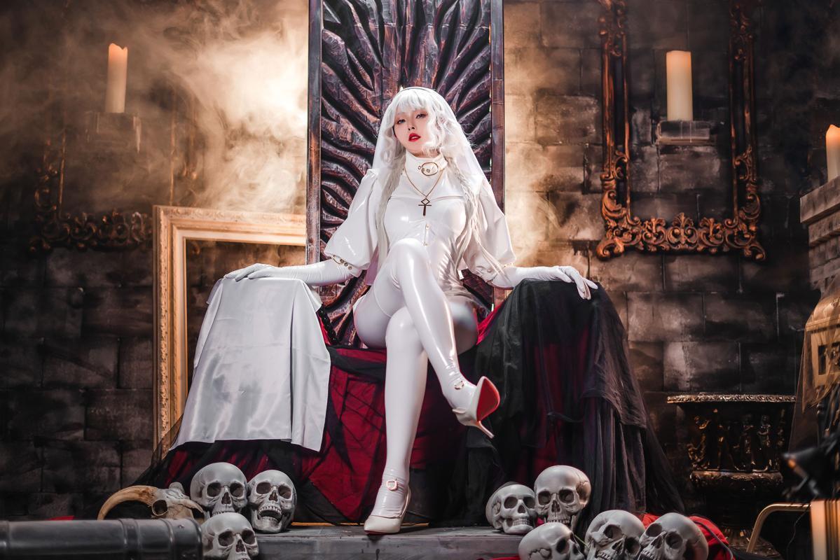 [Cosplay] Natsuko夏夏子 白修女(13)