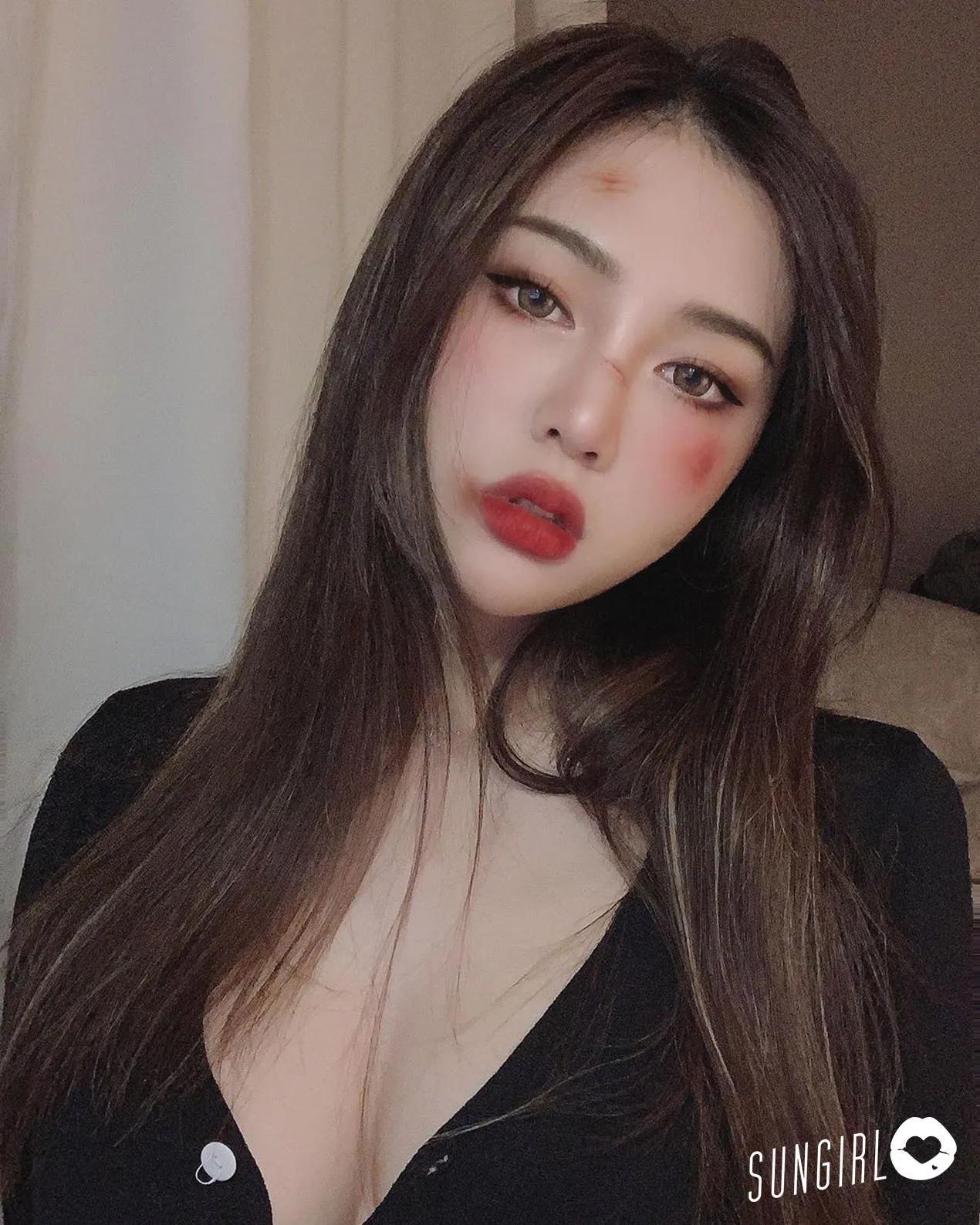 乐儿、电眼系女神忧郁朦胧眼神让人看了升起浓浓保护欲!(1)