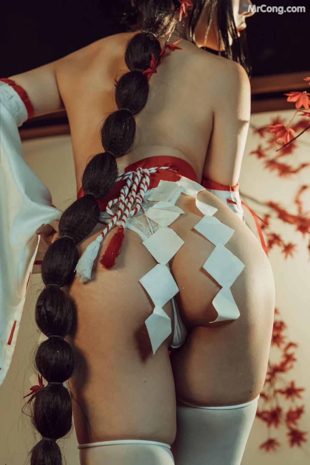 Coser@云溪溪 (Yunx1x1) Vol.004: 奶桃巫女 (43 photos)(11)