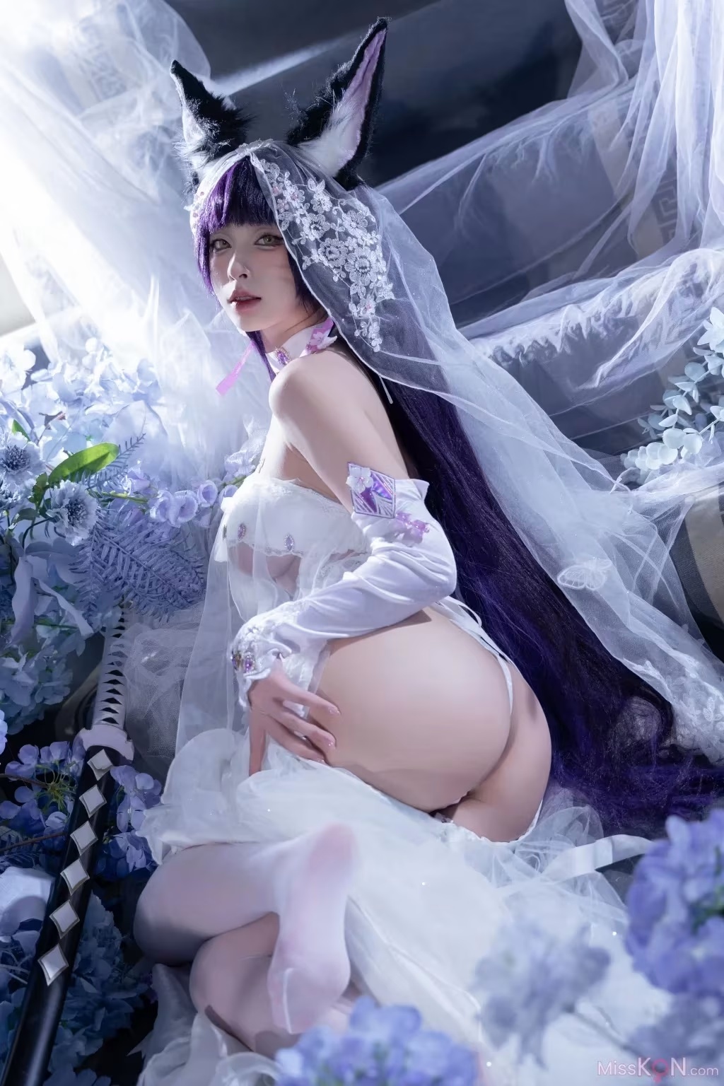 Coser@清水由乃： 碧藍航線 武藏紫藤花 (51 photos + 1 video) - ( Page 1 / 2 )(29)