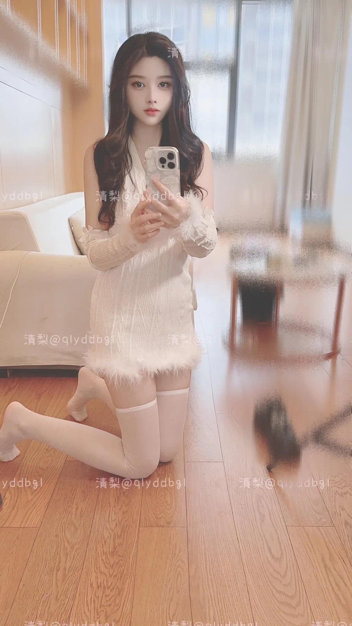 推特女神-清梨「性感身材、美鲍鲍」(5)