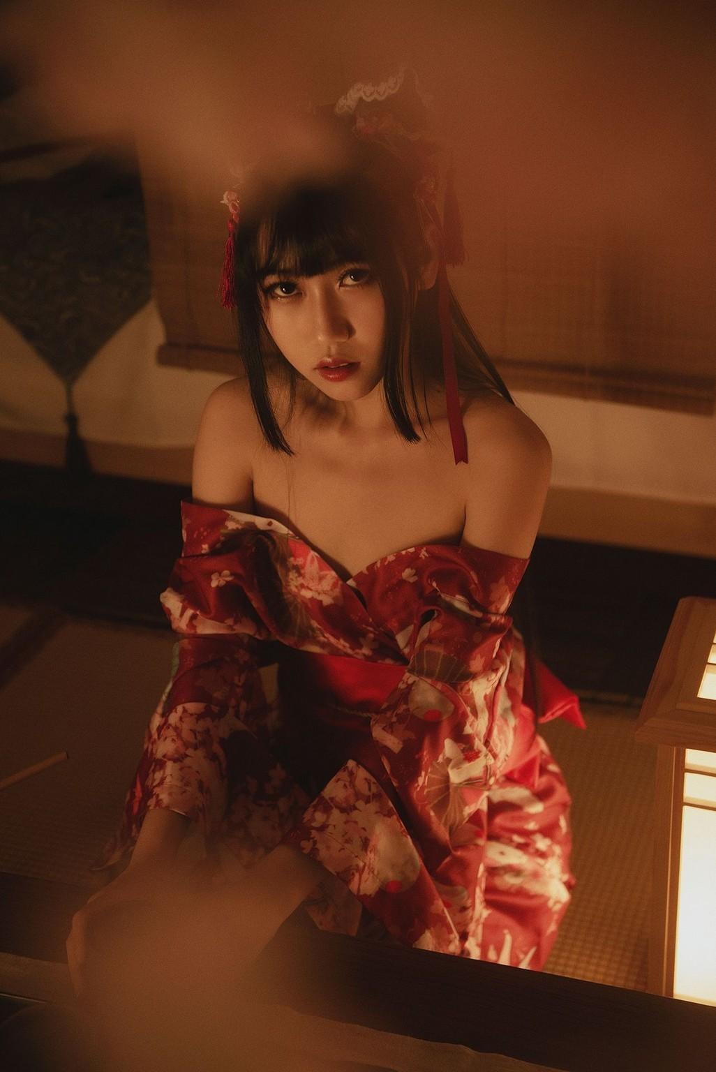 不呆猫 绳子和服(102)