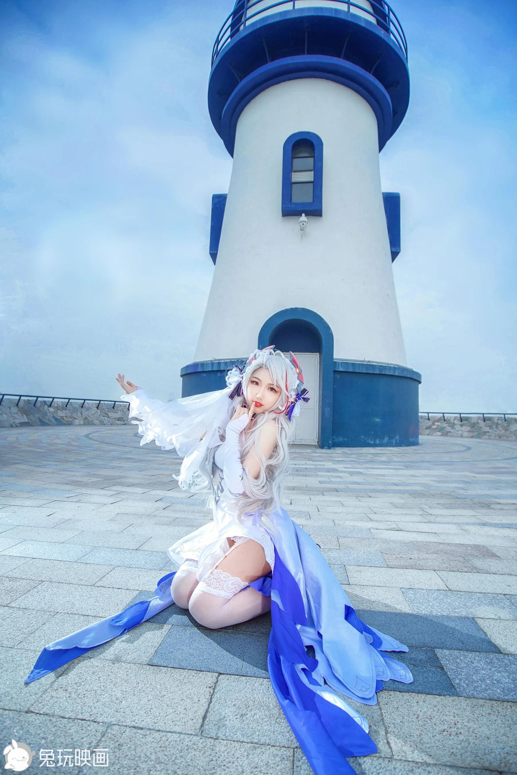 [兔玩映画] - 碧蓝-欧根花嫁(33)